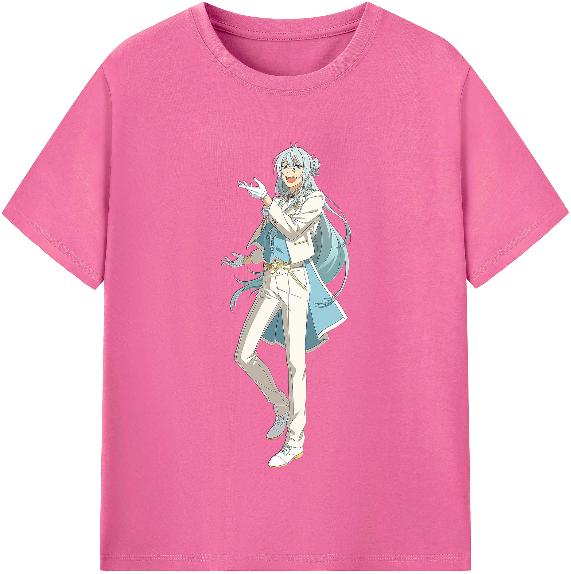 （画像用） あんさんぶるスターズ! Ensemble Stars レディースカジュアルプリントTシャツ（綿100％）